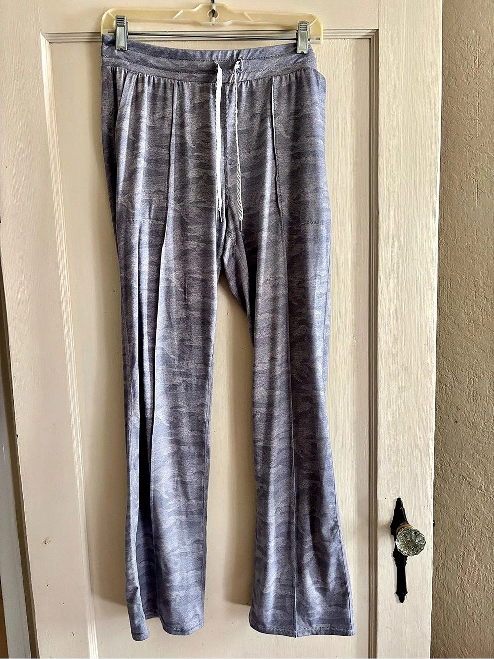 Soft Pant Wide Leg Gray Size Medium